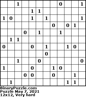Binary Puzzle