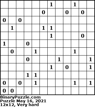 Binary Puzzle