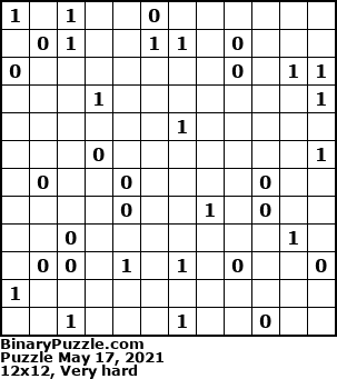 Binary Puzzle