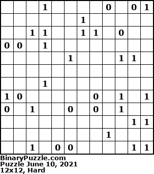 Binary Puzzle