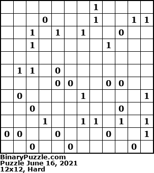 Binary Puzzle