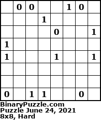 Binary Puzzle