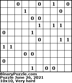 Binary Puzzle