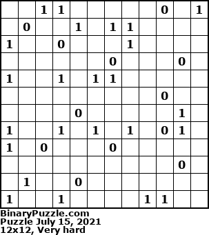 Binary Puzzle