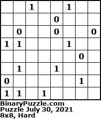 Binary Puzzle