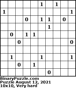 Binary Puzzle