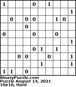 Binary Puzzle