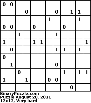 Binary Puzzle
