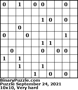 Binary Puzzle