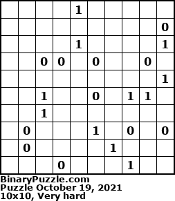 Binary Puzzle