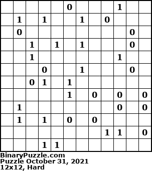 Binary Puzzle