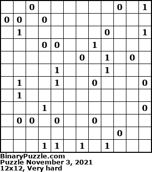 Binary Puzzle
