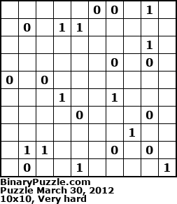 Binary Puzzle