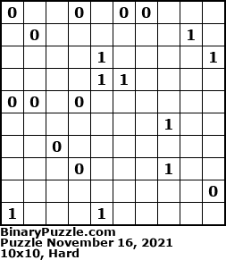 Binary Puzzle