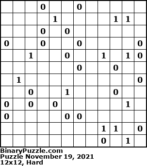 Binary Puzzle