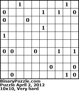 Binary Puzzle