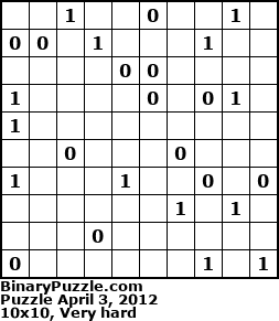 Binary Puzzle