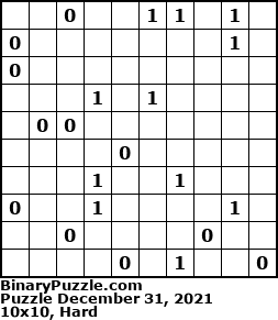Binary Puzzle