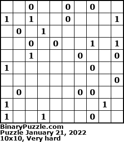 Binary Puzzle