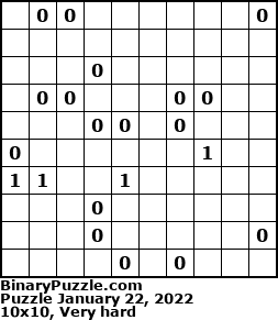 Binary Puzzle