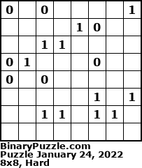 Binary Puzzle