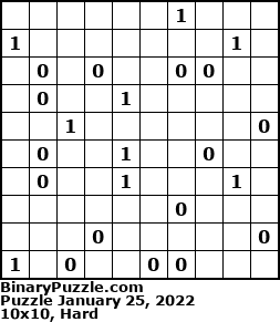 Binary Puzzle
