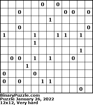 Binary Puzzle