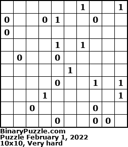 Binary Puzzle