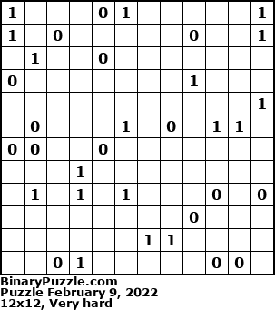 Binary Puzzle
