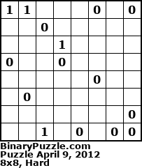 Binary Puzzle