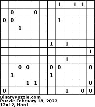 Binary Puzzle