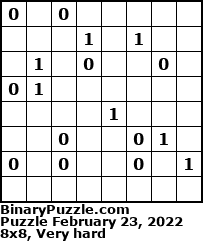 Binary Puzzle