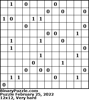 Binary Puzzle