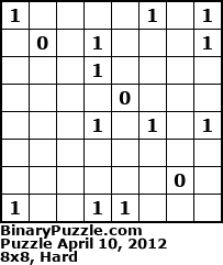 Binary Puzzle