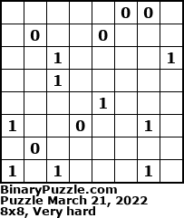 Binary Puzzle