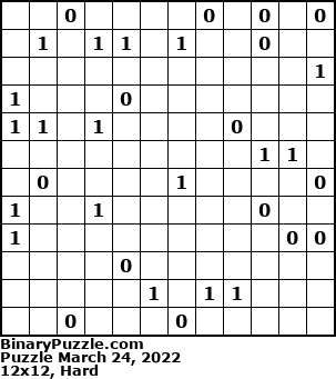 Binary Puzzle