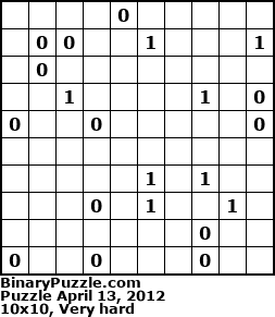 Binary Puzzle