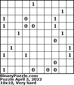 Binary Puzzle