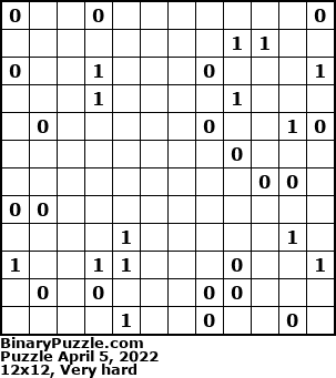Binary Puzzle