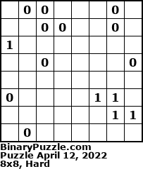 Binary Puzzle