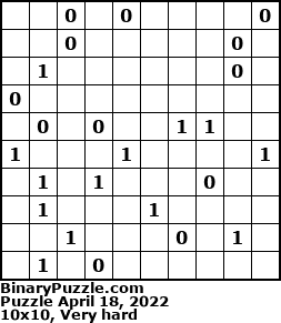 Binary Puzzle