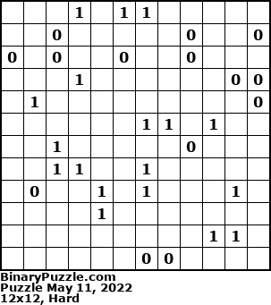Binary Puzzle