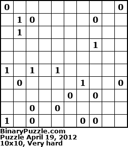 Binary Puzzle