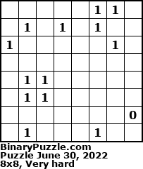 Binary Puzzle