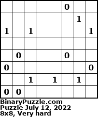 Binary Puzzle