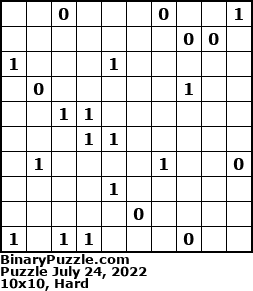 Binary Puzzle