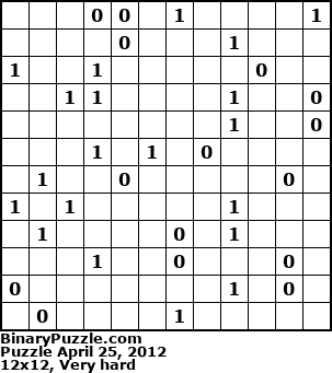 Binary Puzzle
