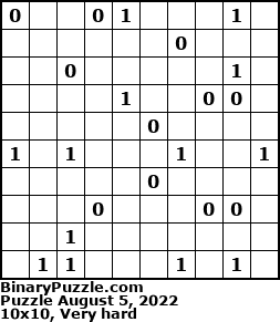Binary Puzzle