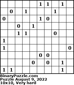Binary Puzzle