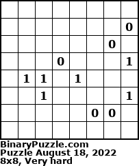 Binary Puzzle